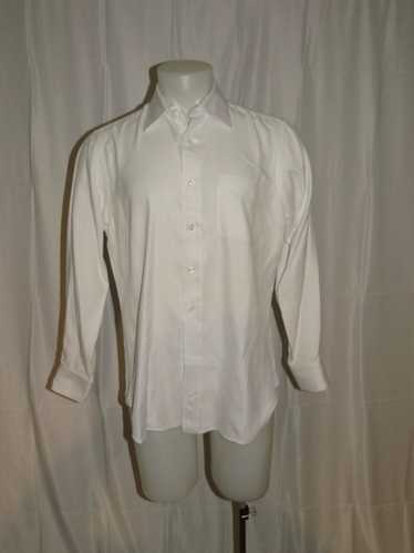 Custom × Hamilton Shirt Co. White Herringbone Dres
