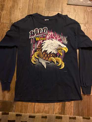 Animal Tee × Vintage 90s Springhill “Wild As The W