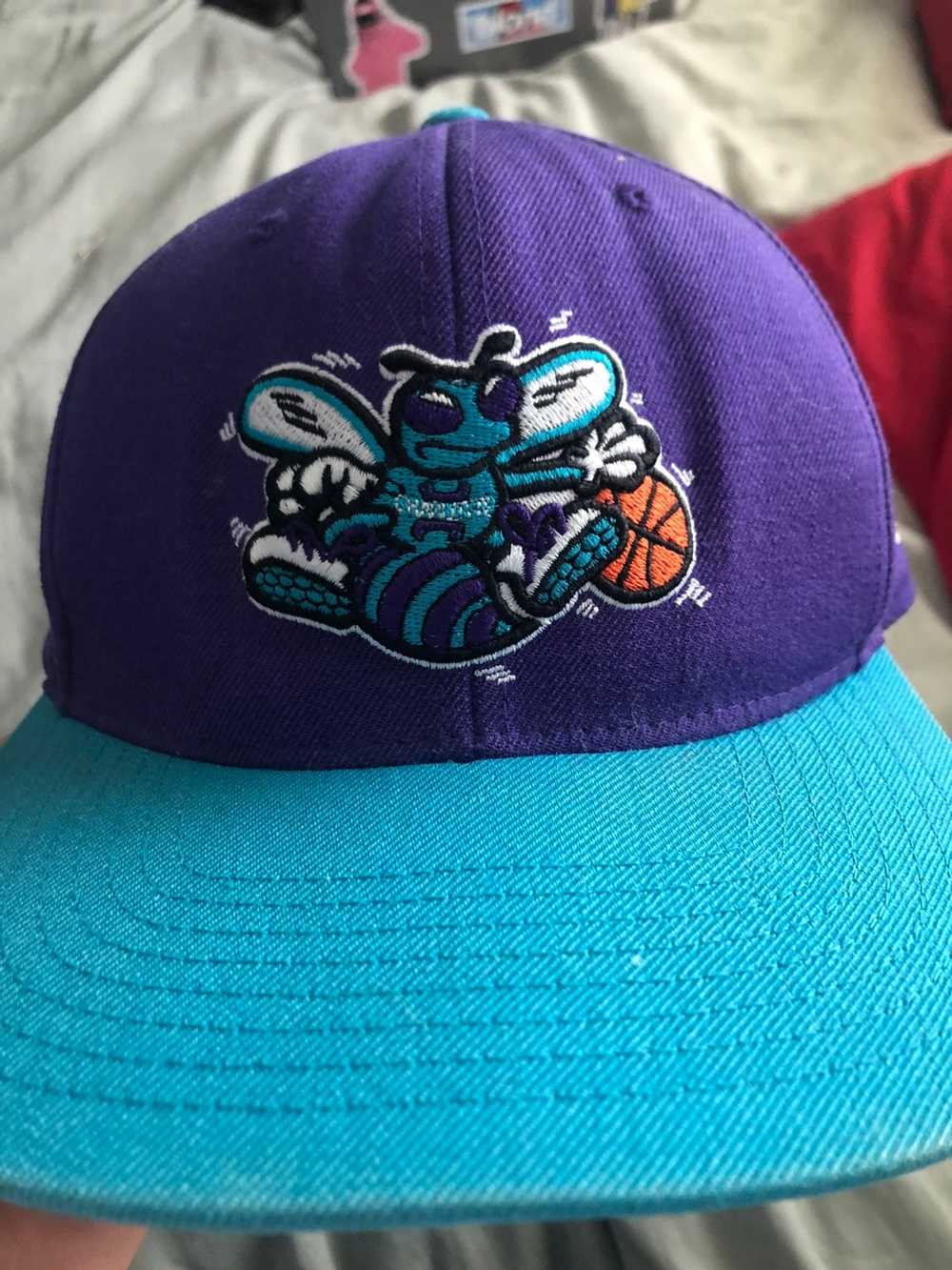 Mitchell & Ness Charlotte Hornets Snapback Hat Mi… - image 1