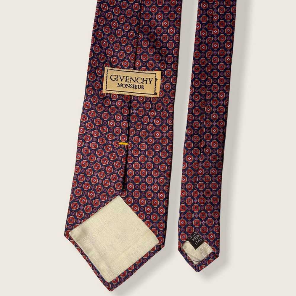 Givenchy Givenchy Vintage Geometric Tie - image 3
