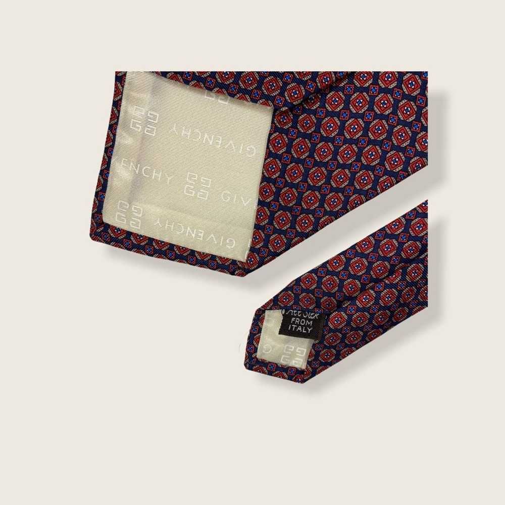 Givenchy Givenchy Vintage Geometric Tie - image 4