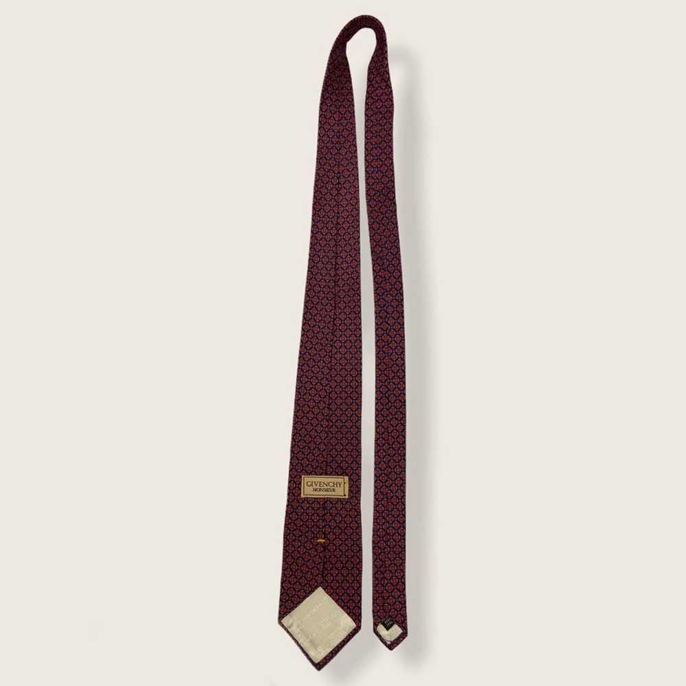 Givenchy Givenchy Vintage Geometric Tie - image 5