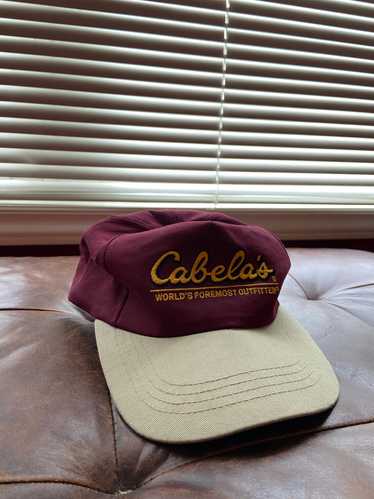 Cabelas Fishing Hat Fly Shop Hat Cotton Suede Brim