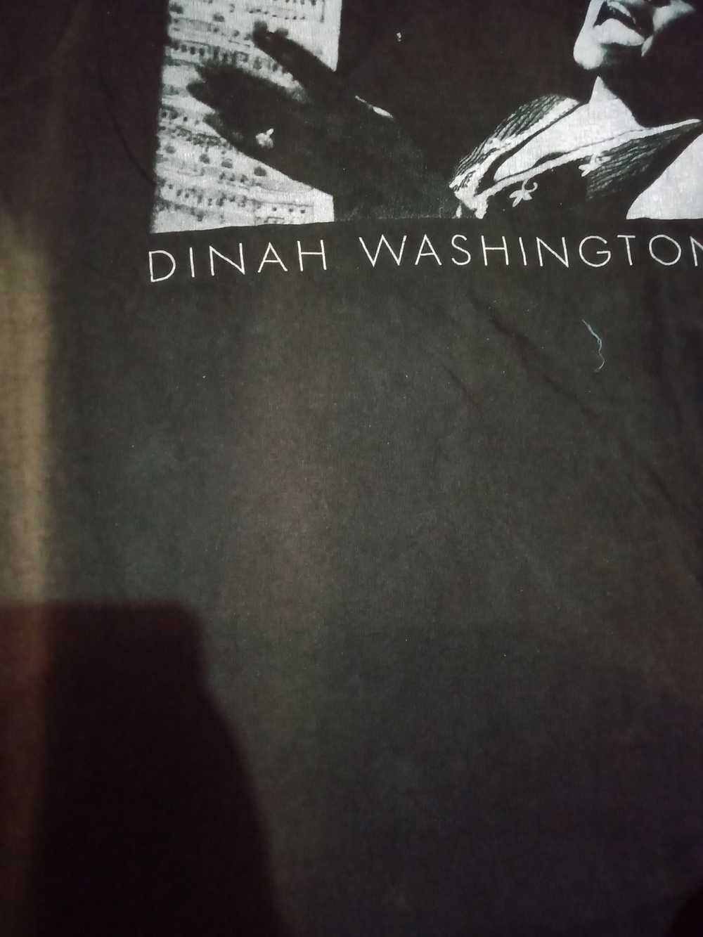 Band Tees × Vintage rare vintage 90's Dinah Washi… - image 2