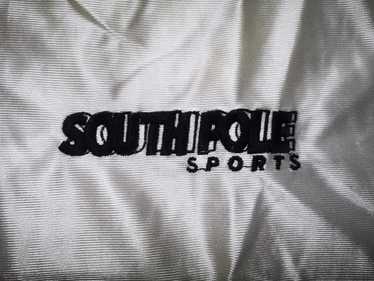 RetroRise1 South Pole Fashion Network Vintage Quarter Zip Jersey Large White Hockey 90s