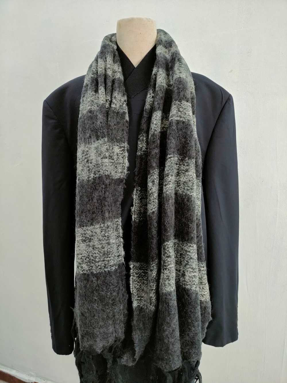 Cashmere & Wool × Navajo × Vintage Wool Scarf - image 3