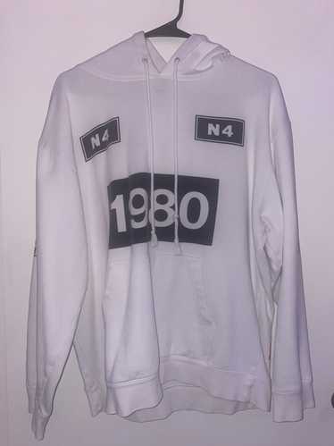 Stussy STUSSY 1980 N4 white hoodie