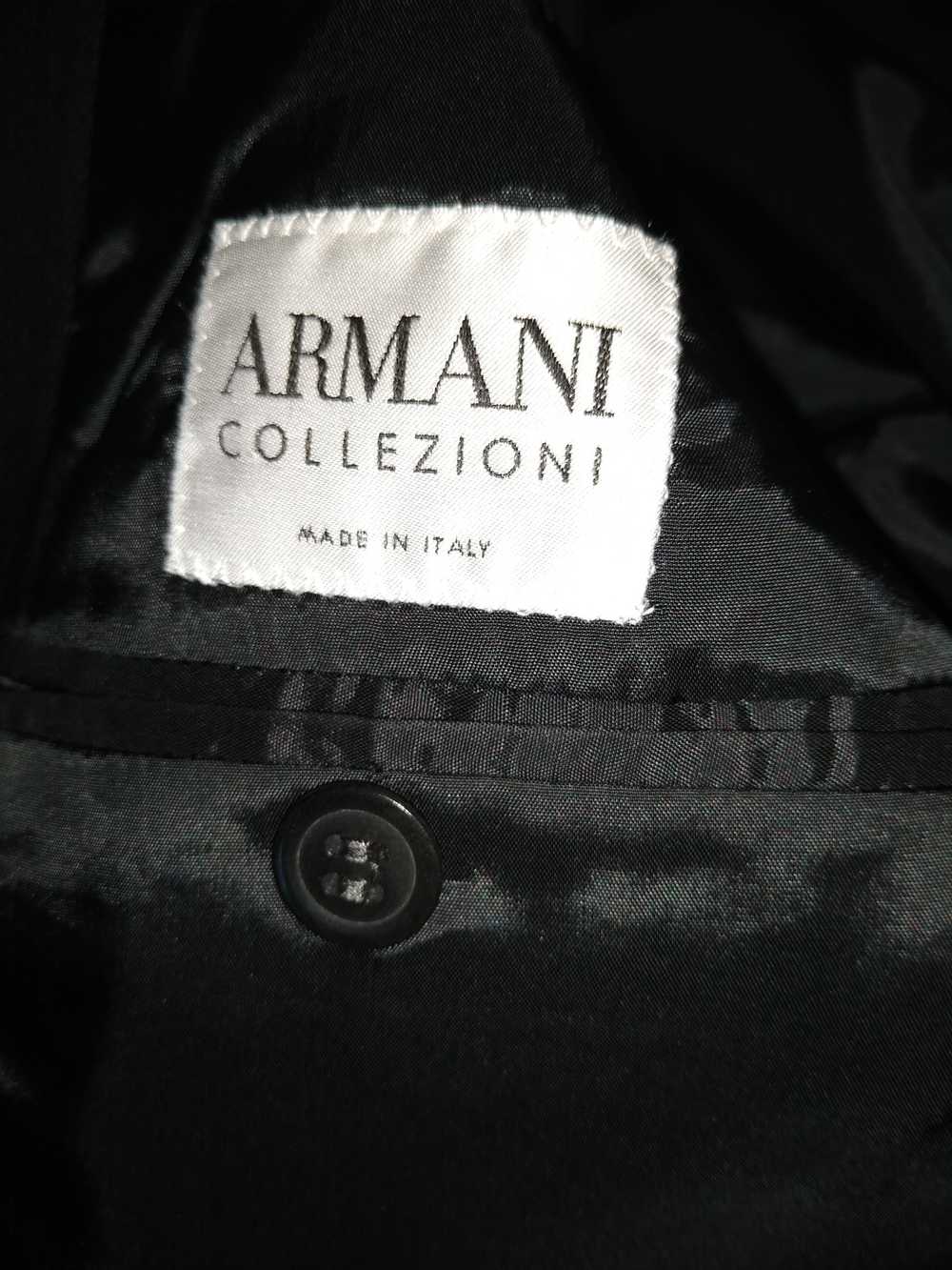 Giorgio Armani 2 Button Pinstriped Suit - image 4