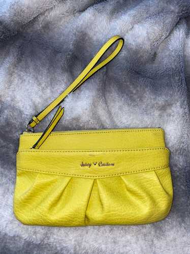 Juicy Couture Authentic Yellow Juicy Couture Leat… - image 1