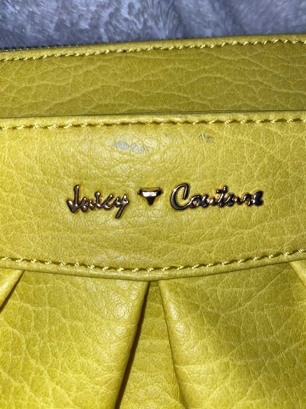 Juicy Couture Authentic Yellow Juicy Couture Leat… - image 2