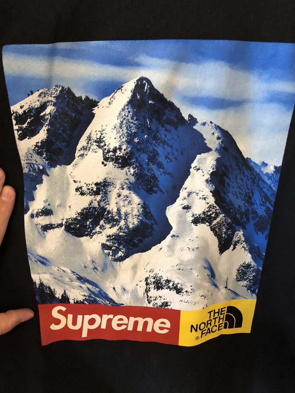 Supreme × The North Face Mountain Crewneck - image 4