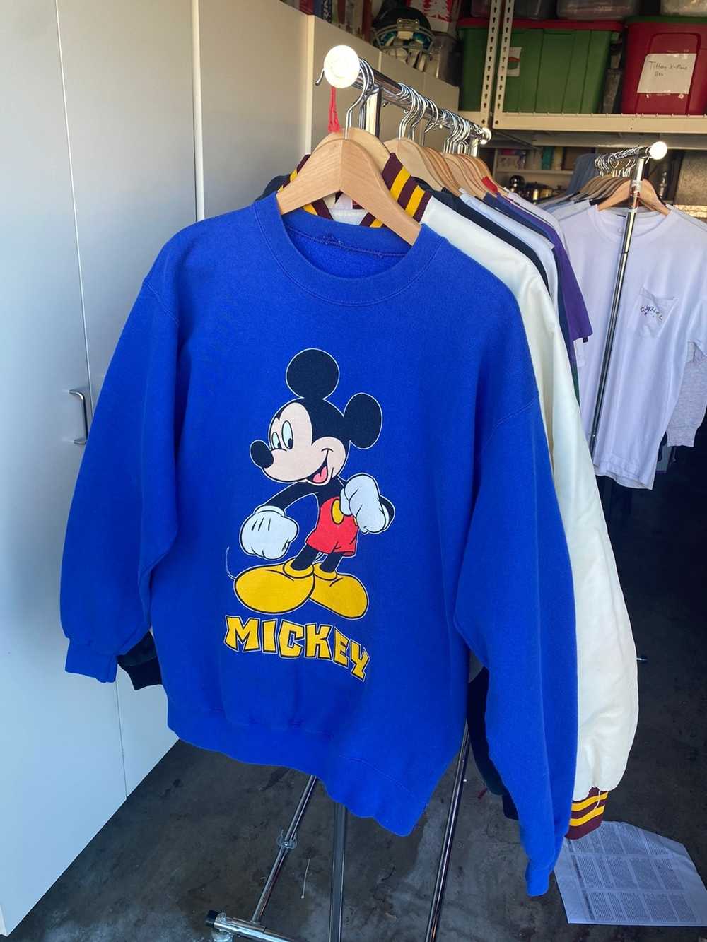 Mickey Mouse × Vintage Vintage Mickey Mouse crewn… - image 1