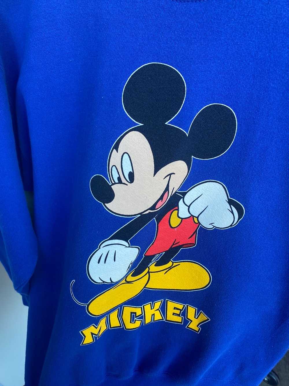 Mickey Mouse × Vintage Vintage Mickey Mouse crewn… - image 4