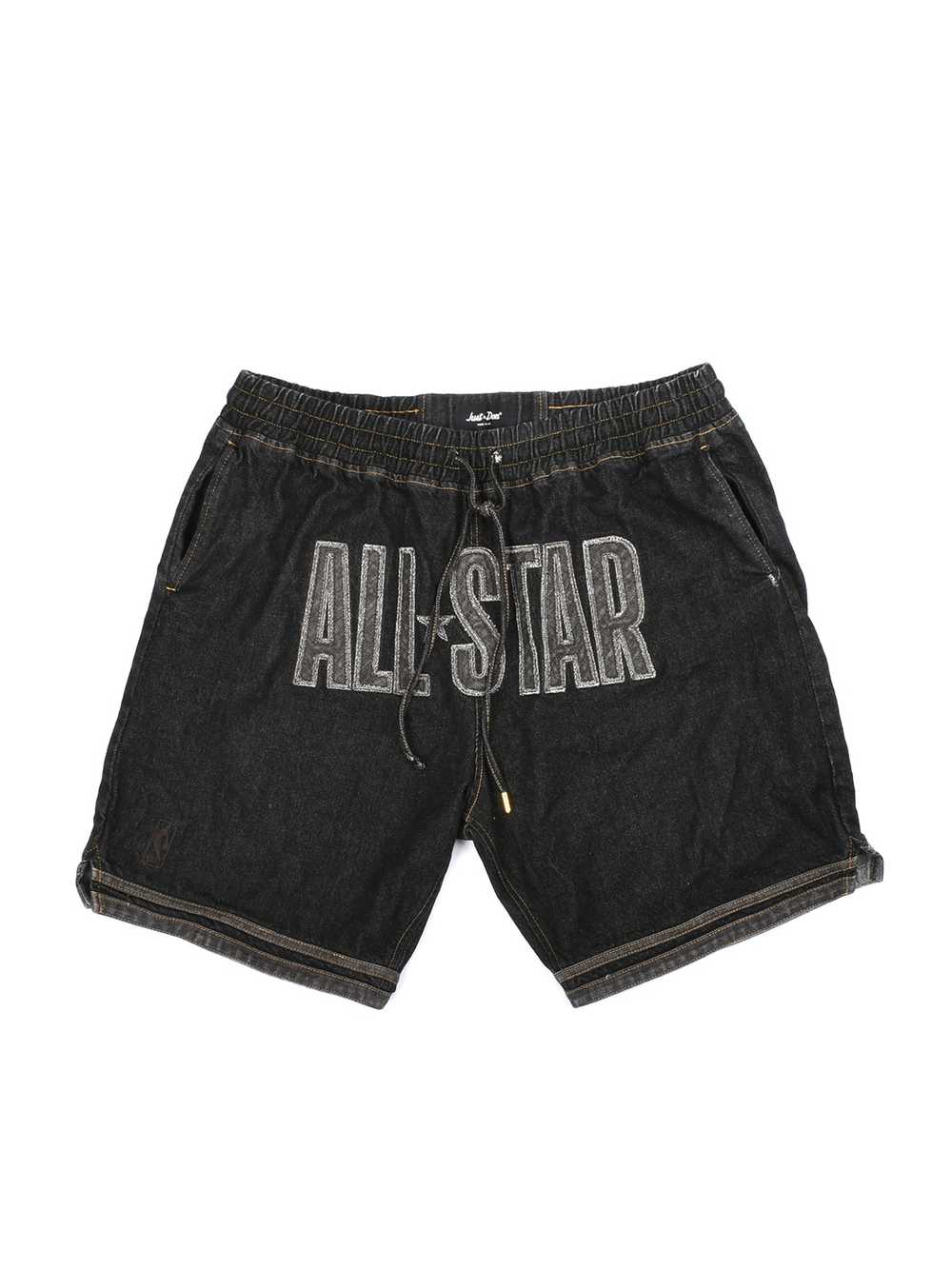 Lakers cheap denim shorts