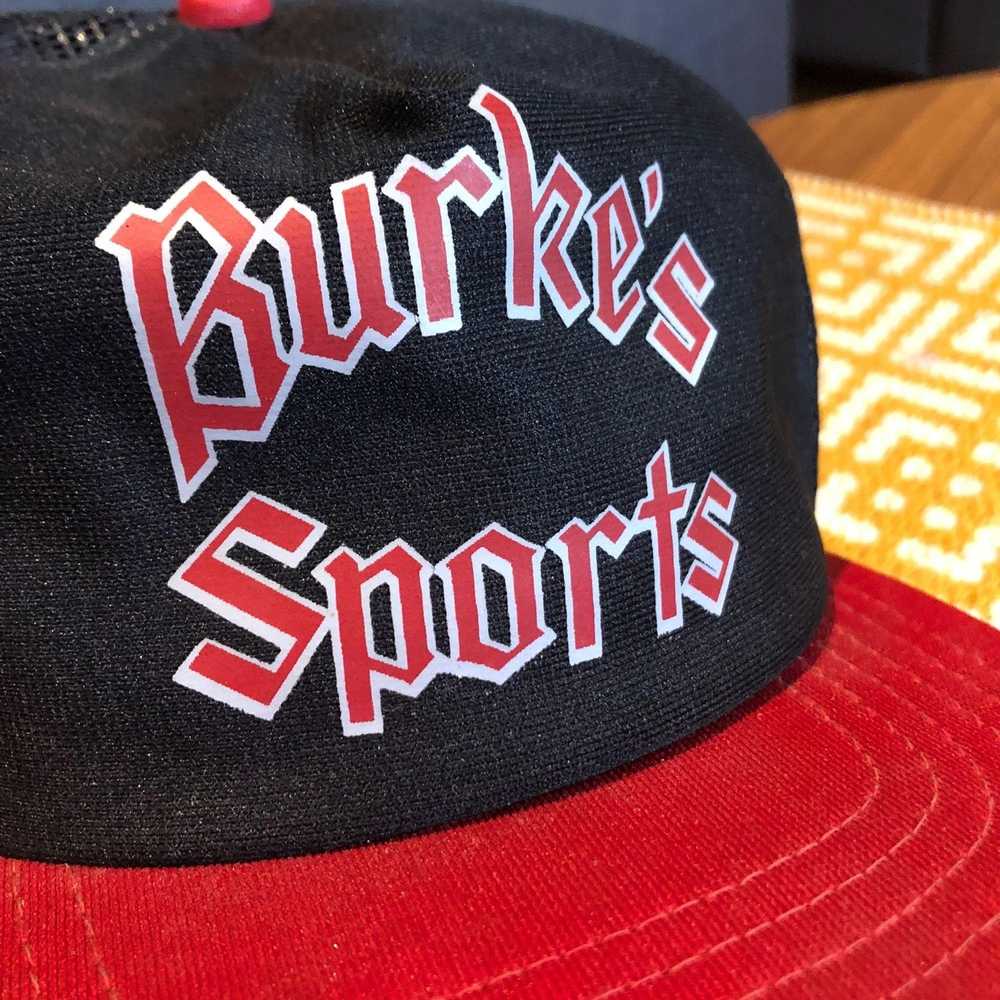 New Era × Trucker Hat × Vintage Burke's Sports Ne… - image 5