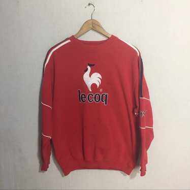 Le Coq Sportif Le coq sportif sweatshirt red colo… - image 1