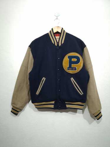Japanese Brand × Streetwear Page Boy Varsity Jacke