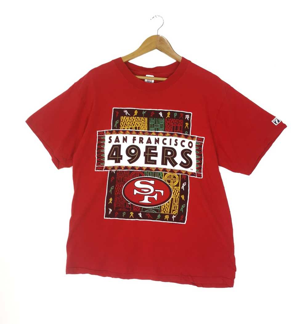 Vintage San Francisco 49ers 7 Logo Crewneck Sweatshirt