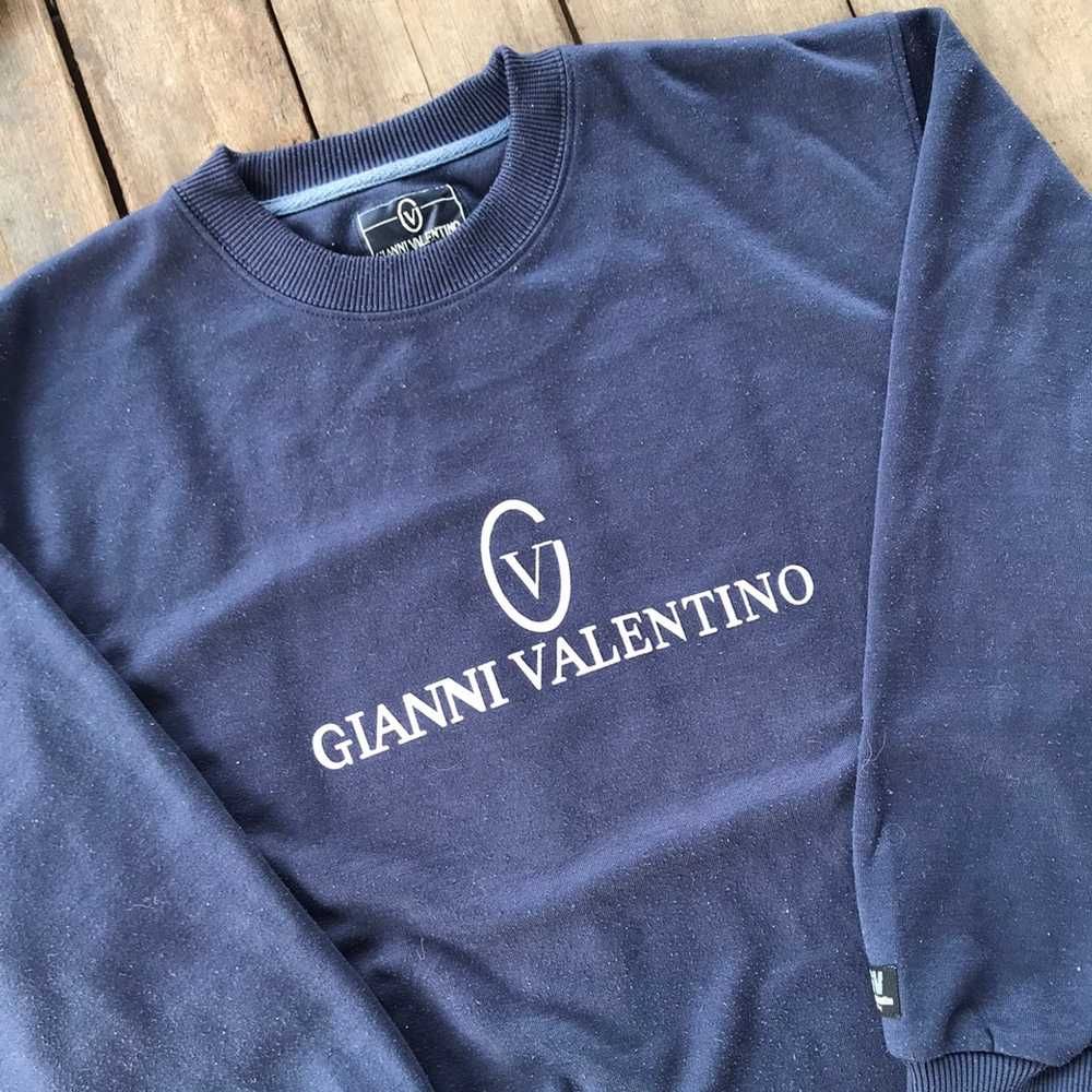 Valentino × Vintage Vintage Gianni Valentino Sweatshi… - Gem