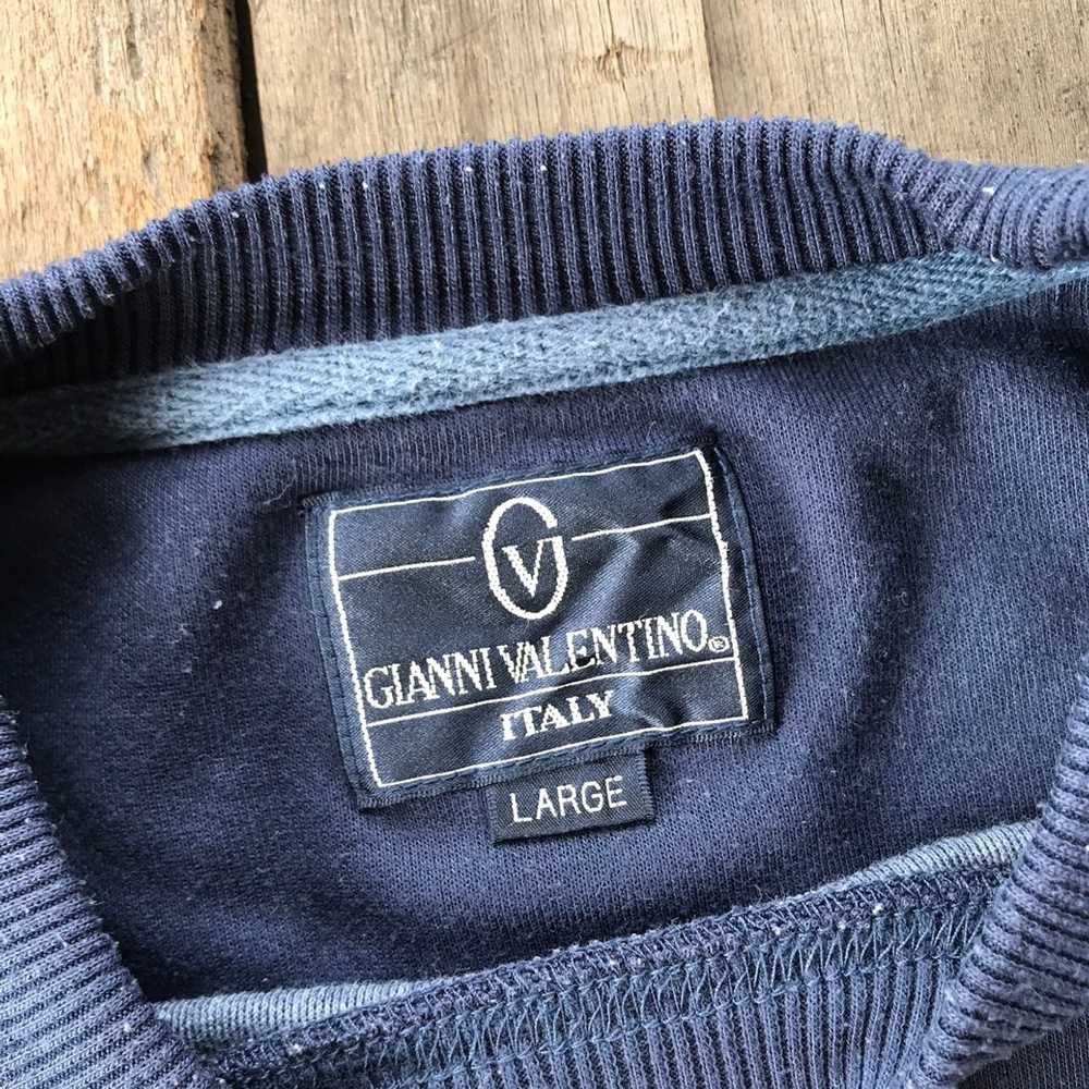 Valentino × Vintage Vintage Gianni Valentino Sweatshi… - Gem