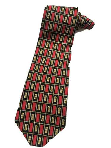 Countess Mara Countess Mara Mens's Tie Red Geometr