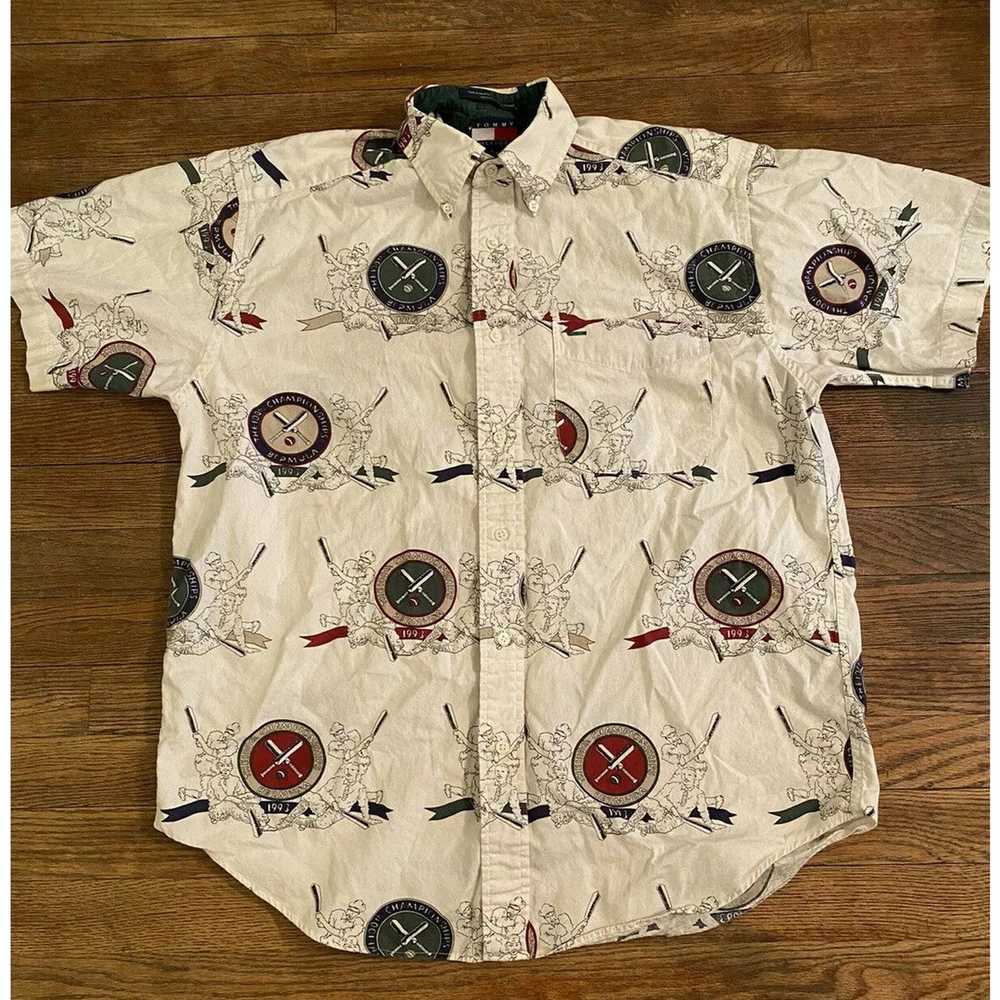 Tommy Hilfiger Vintage Tommy Hilfiger Button Down… - image 1