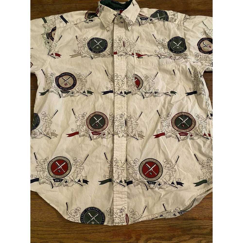 Tommy Hilfiger Vintage Tommy Hilfiger Button Down… - image 2