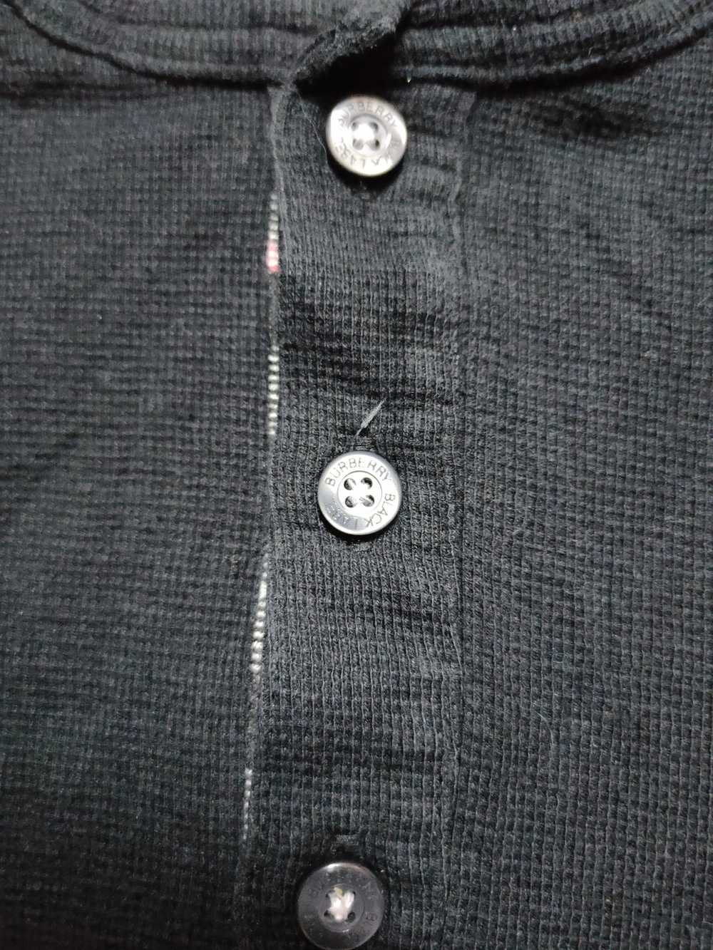 Burberry Vintage Burberry Black Label Button Up T… - image 5