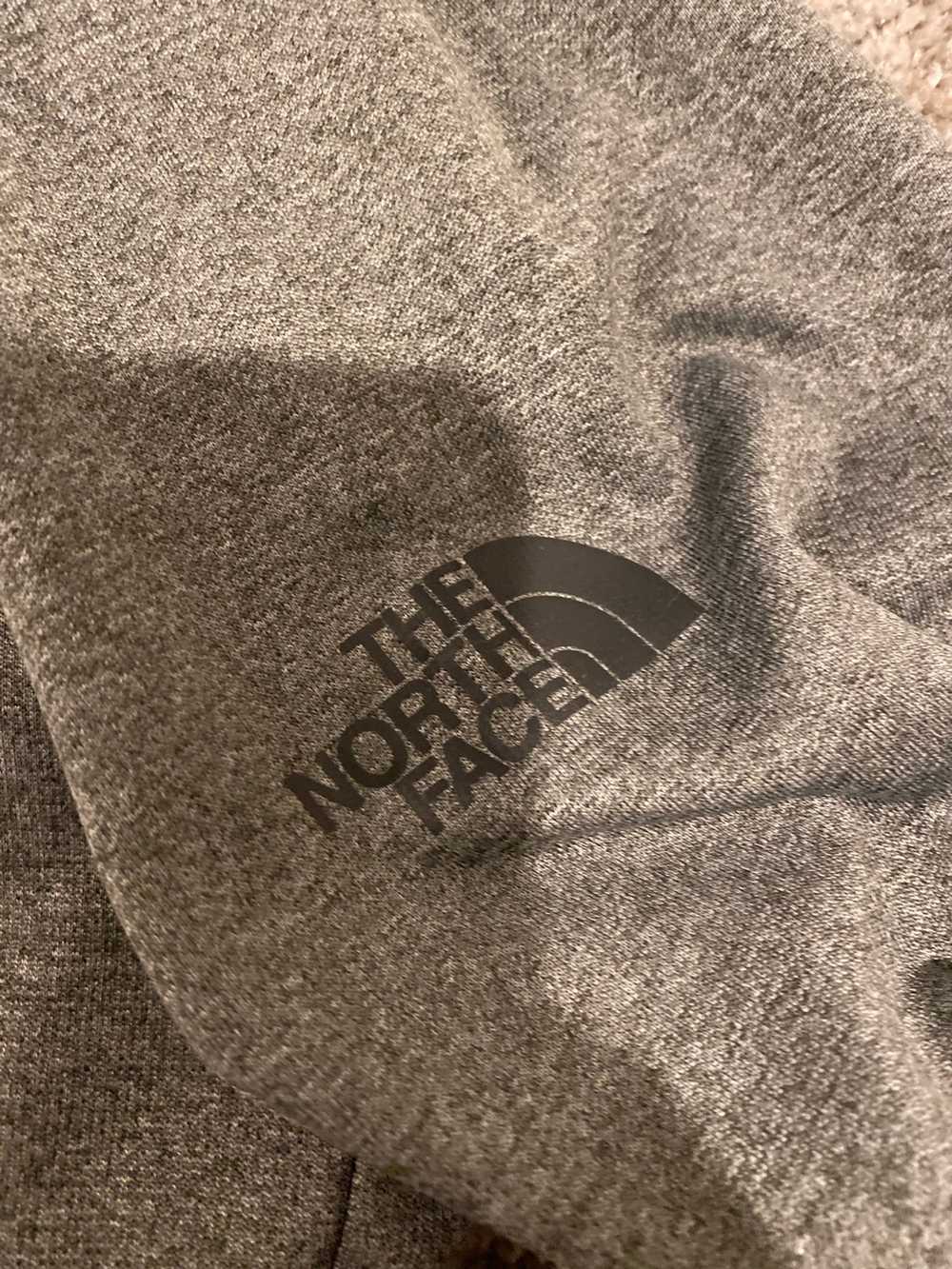 The North Face Gray The North Face jacket (embroi… - image 3