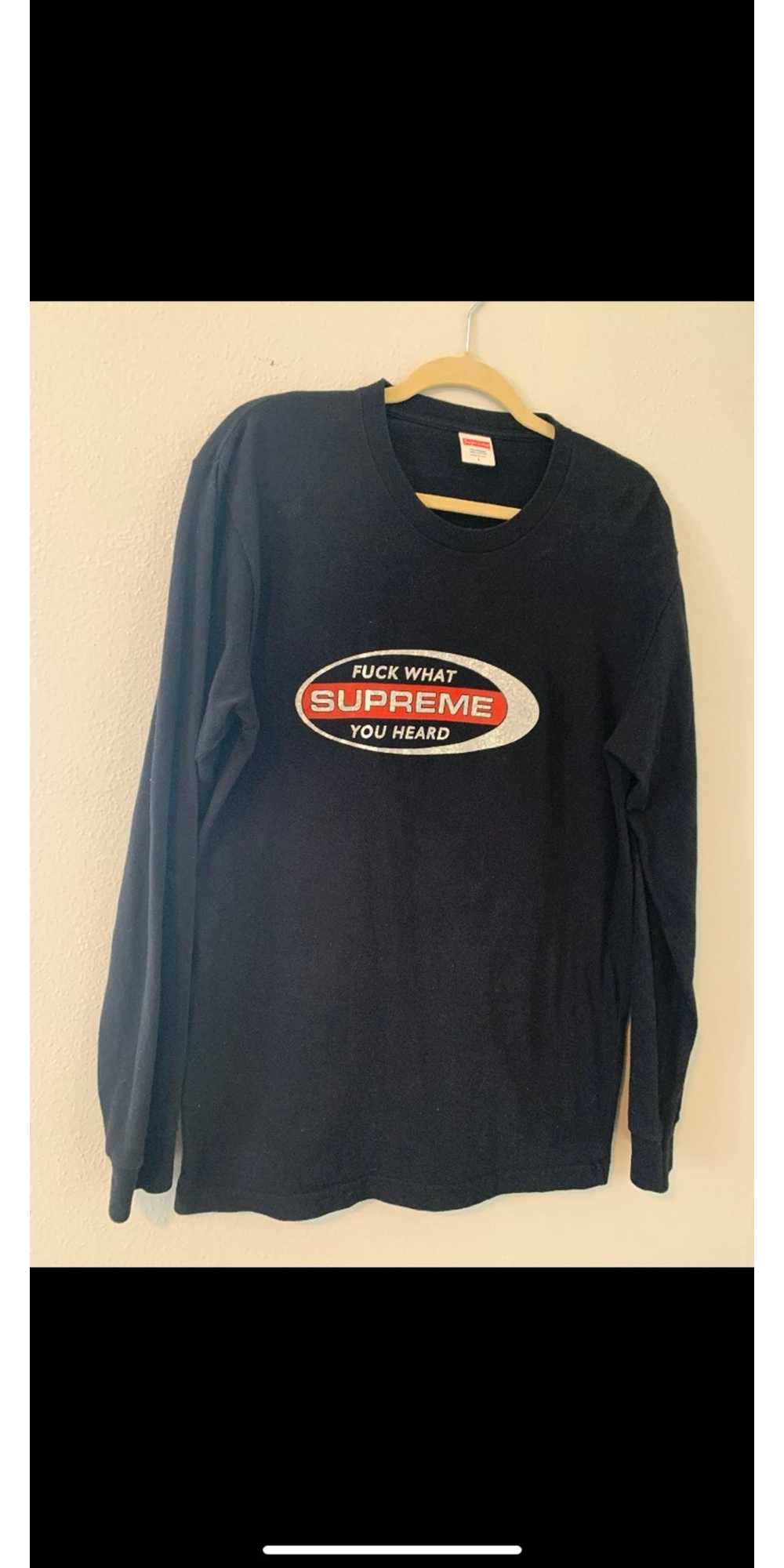 Supreme Long Sleeve Supreme T-Shirt
