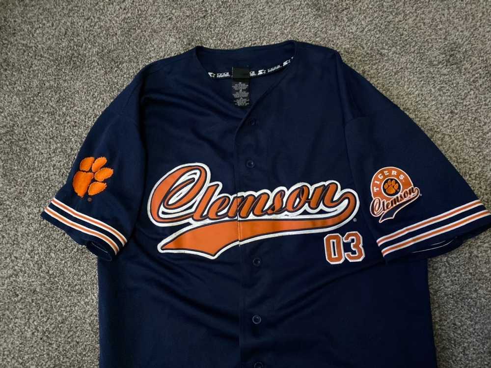 Starter Vintage Clemson Starter Baseball Jersey - image 2