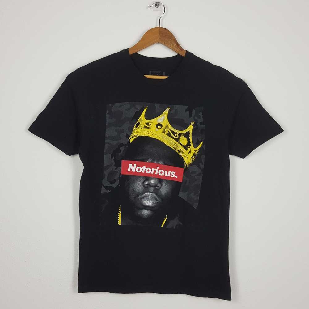 Rap Tees × Vintage Vintage BIGGIE American Rapper… - image 1