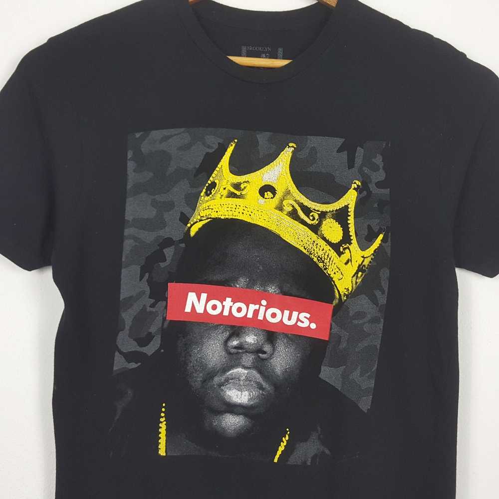 Rap Tees × Vintage Vintage BIGGIE American Rapper… - image 3