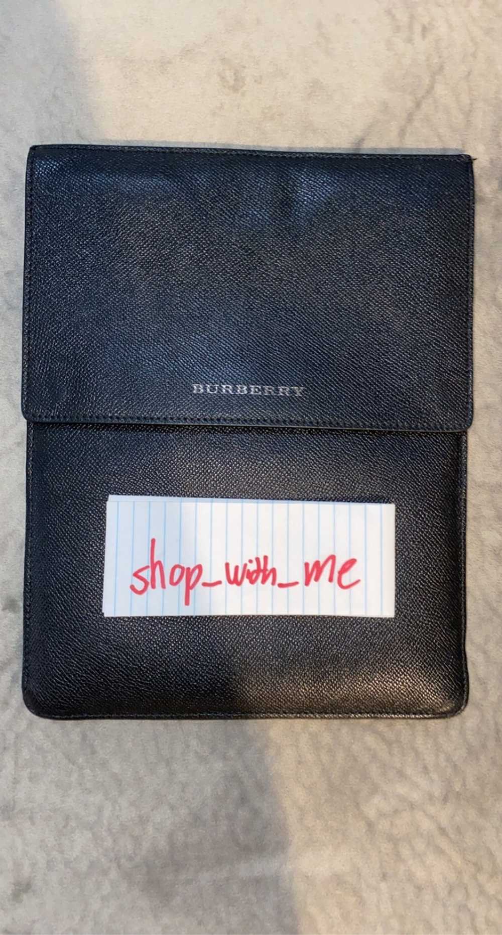 Burberry Burberry Leather Pouch - image 1