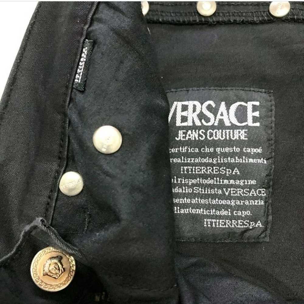 Versace Jeans Couture 90s VERSACE Jeans Couture H… - image 4