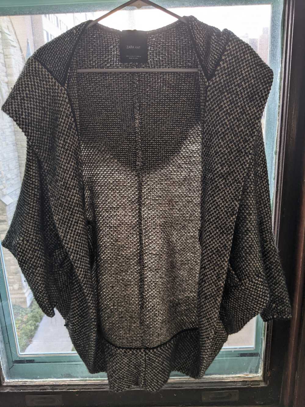 Zara hooded Zara knit sweater - image 3