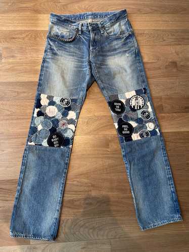 Hysteric Glamour Hysteric Glamour Patchwork Denim - image 1