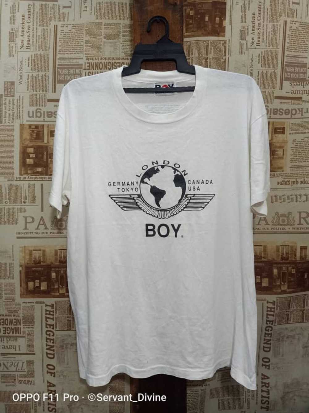 Boy London × Vintage Vtg Boy London T shirt - Gem