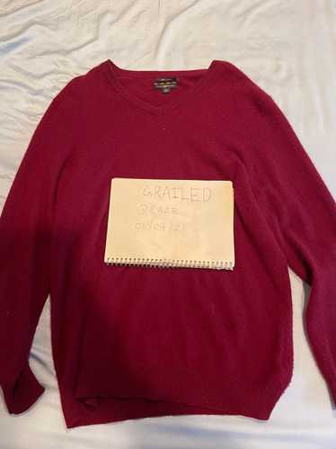 Club Room Pure Cashmere Sweater Maroon