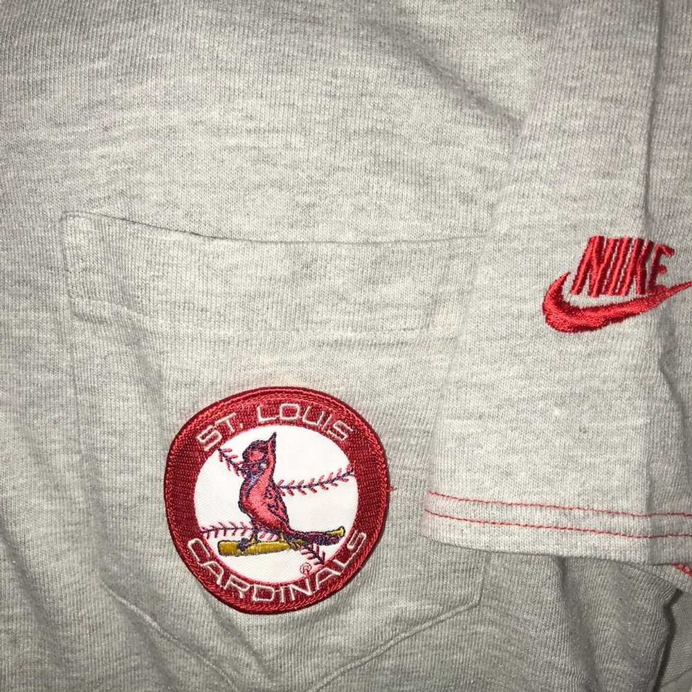 Nike × Vintage Nike Grey Tag St. Louis Cardinals … - image 3