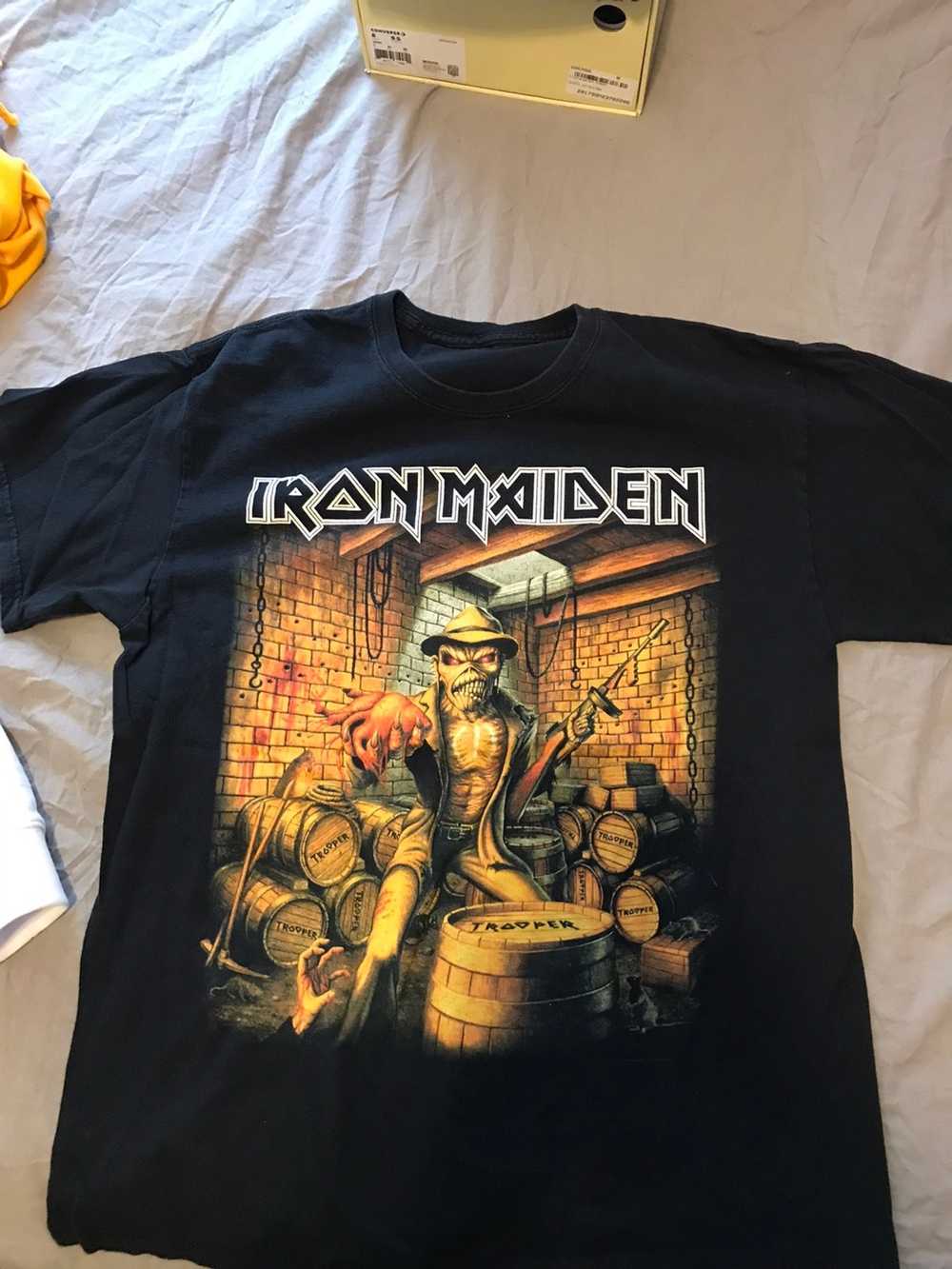 Hanes Iron Maiden tour tee - image 1