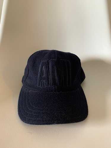 AMI AMI Navy Wool Hat