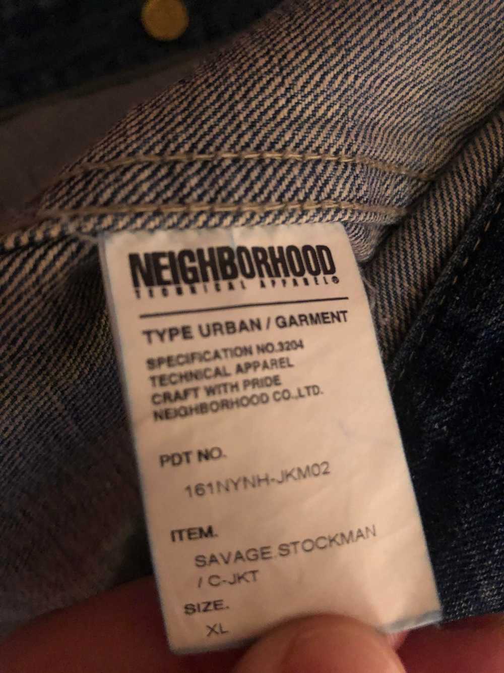 Neighborhood Neighborhood Savage Stockman Denim Jacket - Gem