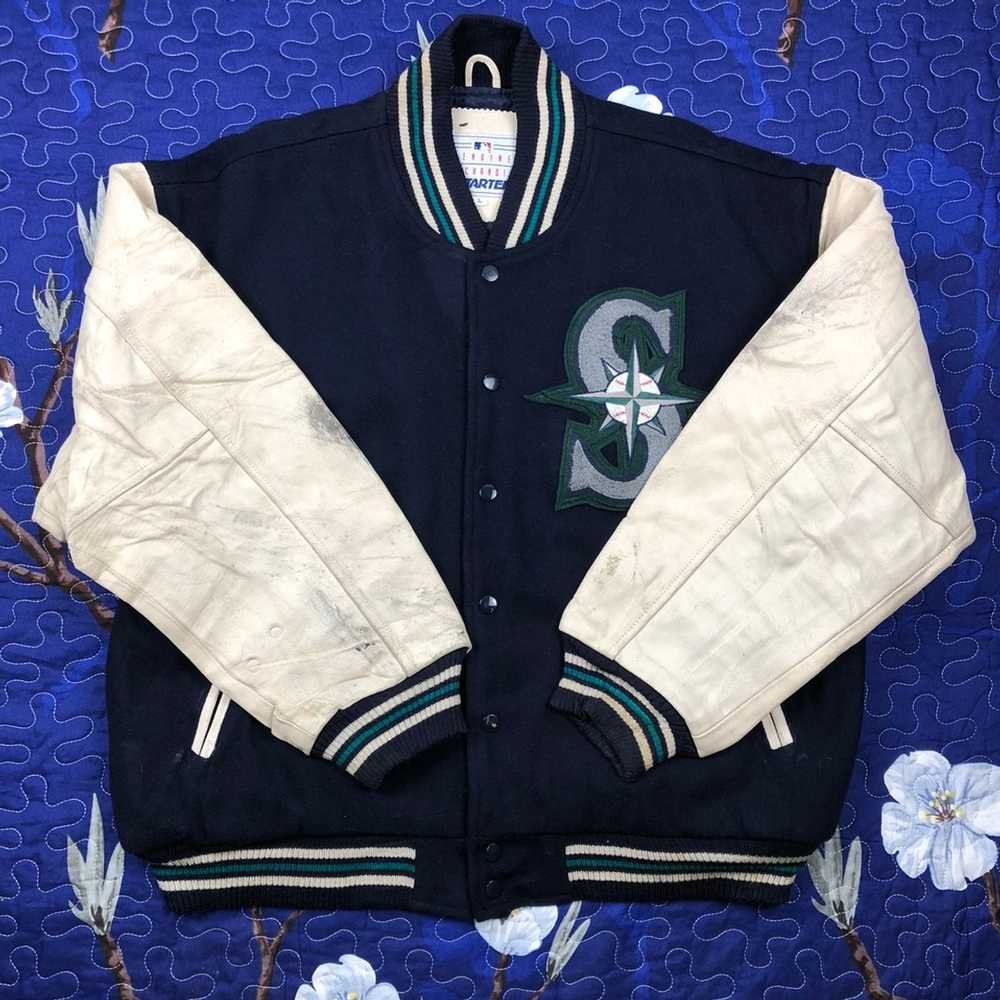 MLB × Varsity Jacket × Vintage Vintage MLB Starter Le… - Gem