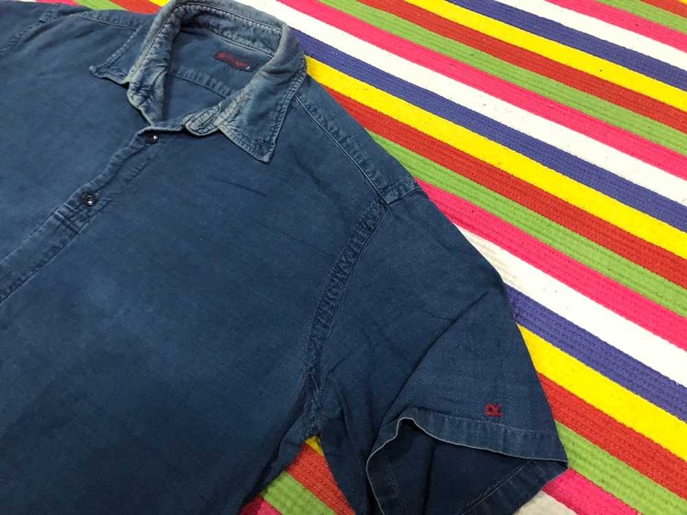 45rpm × Japanese Brand × Vintage 45rpm Indigo Shi… - image 3