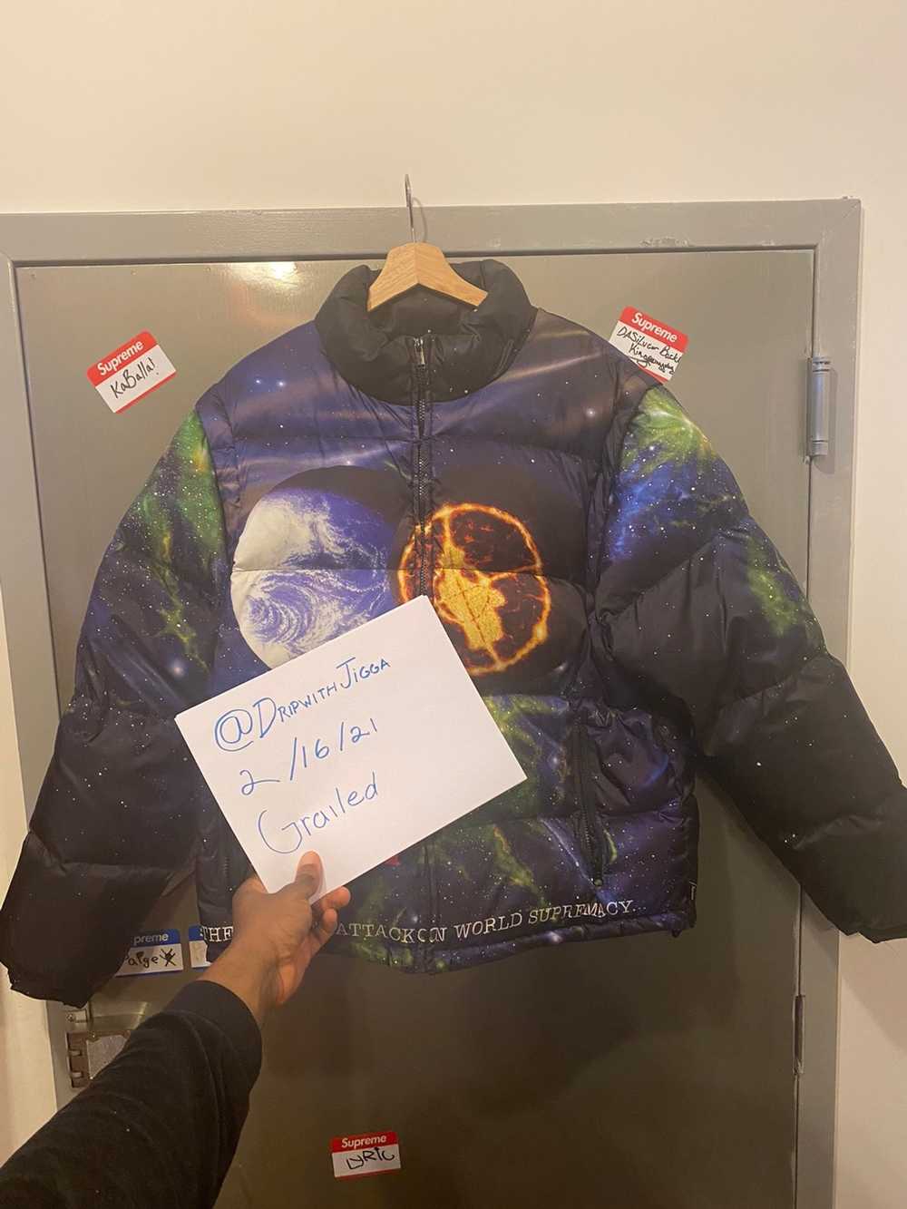 Supreme public enemy outlet jacket