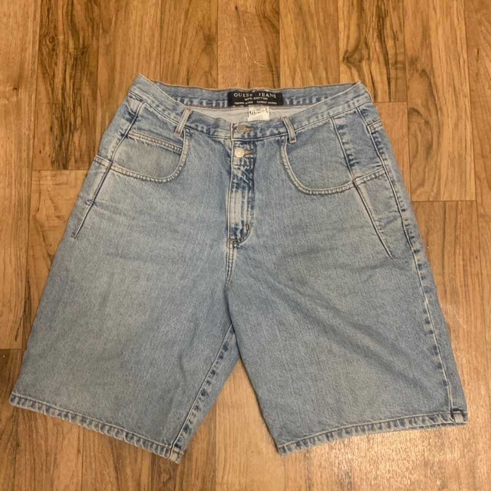 Vintage guess hot sale jean shorts