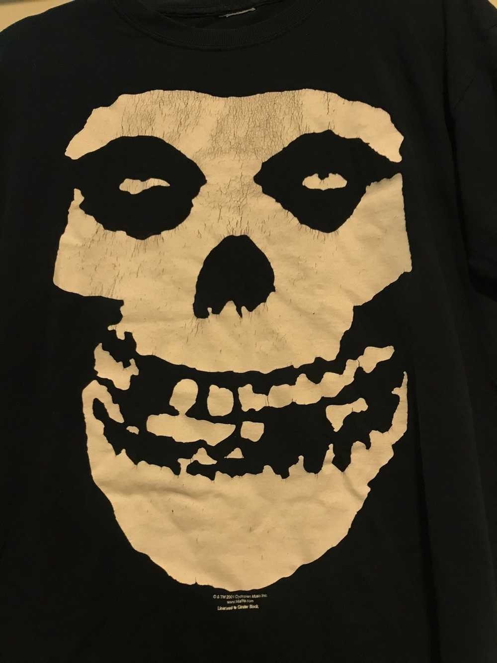 Misfits skull camo t - Gem