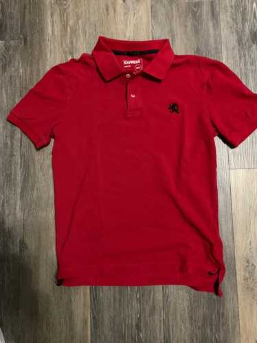 Express Men’s Red Polo Shirt - image 1