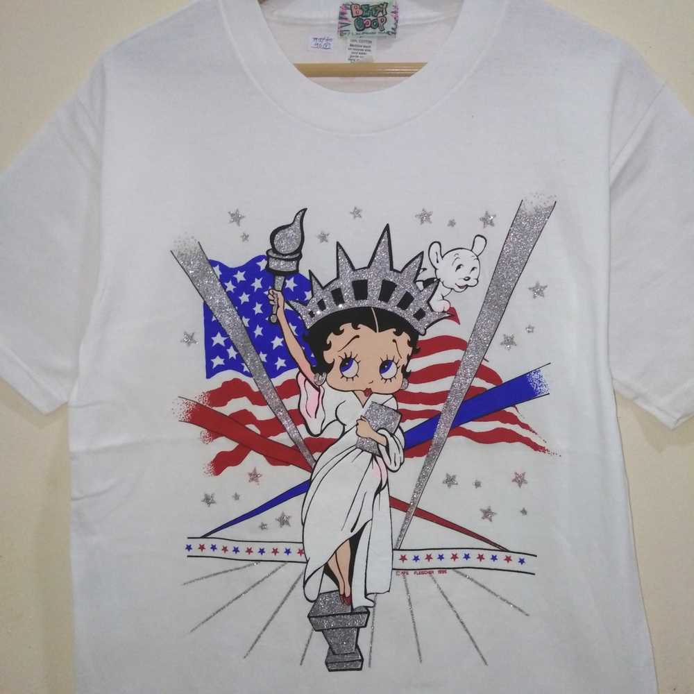 Cartoon Network × Disney BETTY BOOP Cartoon Tshirt - Gem